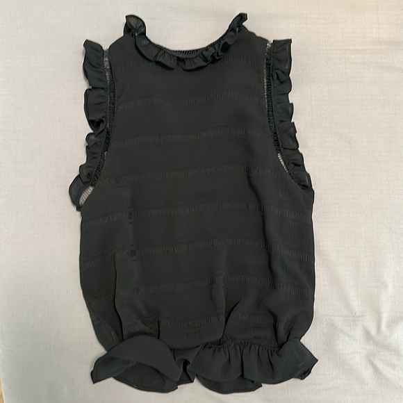 Blank Ruffled Tank Top - Picture 5 of 5